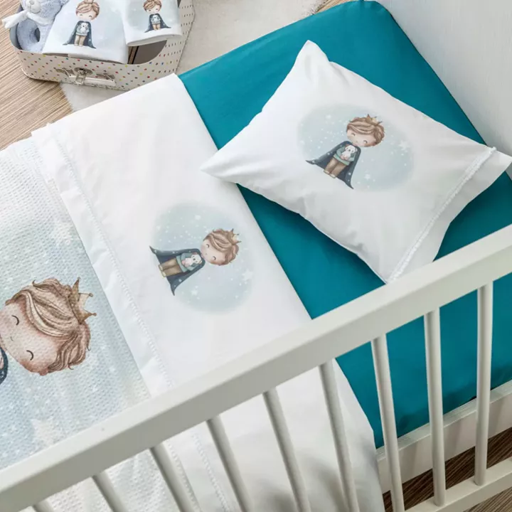 Σεντόνια Κούνιας Σετ Little King