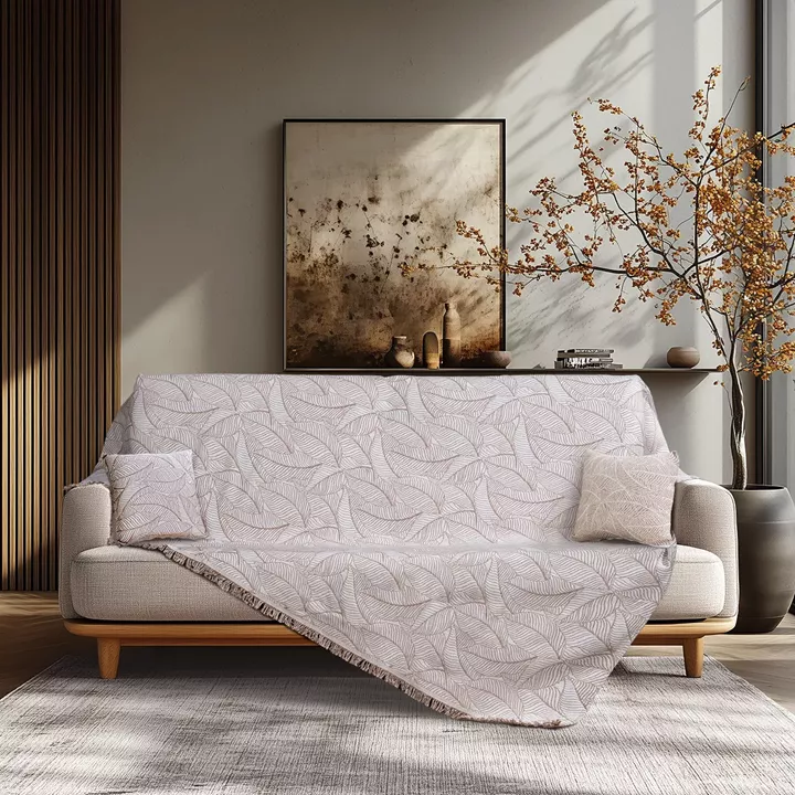 Beauty Home Σετ ριχτάρι 2τμχ Art 8700 (180x240+180x290) Άμμου