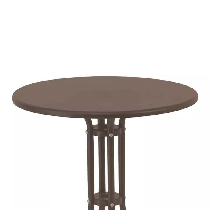 Vergo-Obbi pakoworld dining table brown metal Φ60x70cm