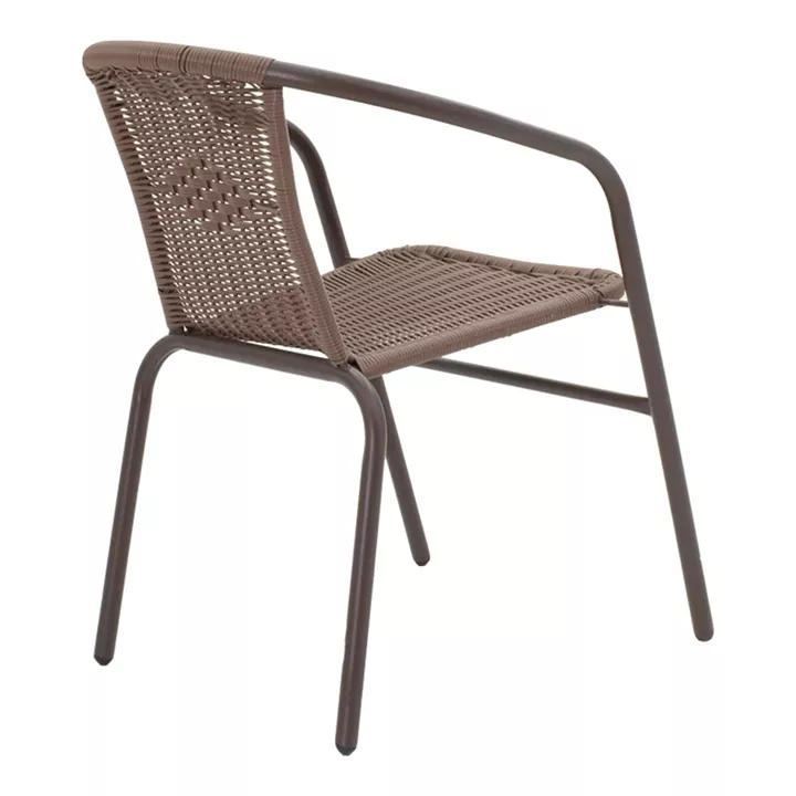 Vergo-Obbi pakoworld dining table brown metal Φ60x70cm