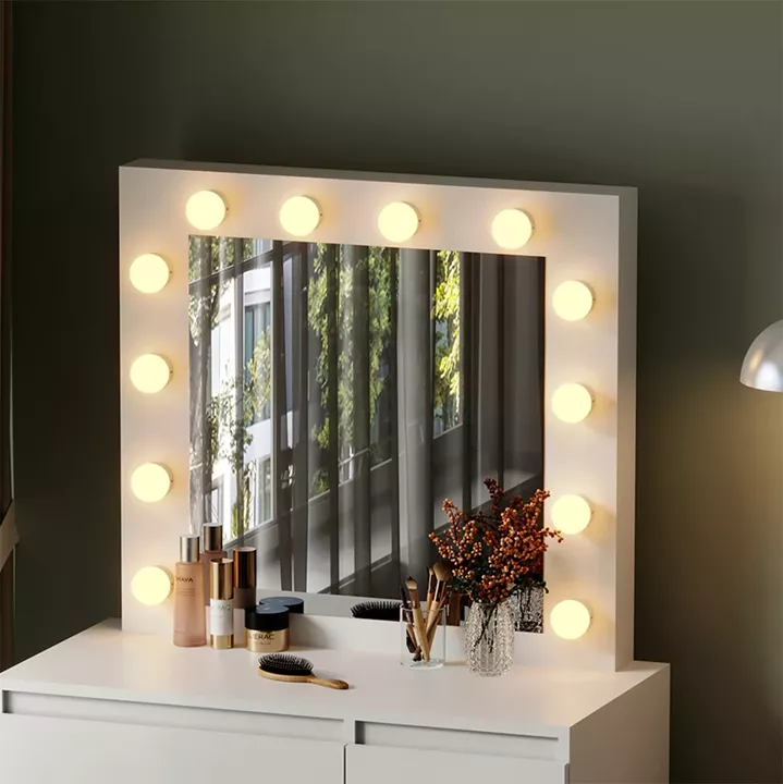 ΤΟΥΑΛΕΤΑ ΜΕ ΦΩΤΙΣΜΟ LED & ΣΥΡΤΑΡΙΑ KEITLIN HM2499.03 ΜΕΛΑΜΙΝΗ ΣΕ ΛΕΥΚΟ 80x40x140Υεκ.