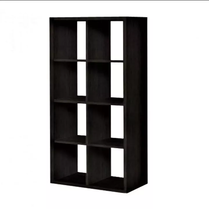 Κυβική βιβλιοθήκη 2x4 75cm βεγγε