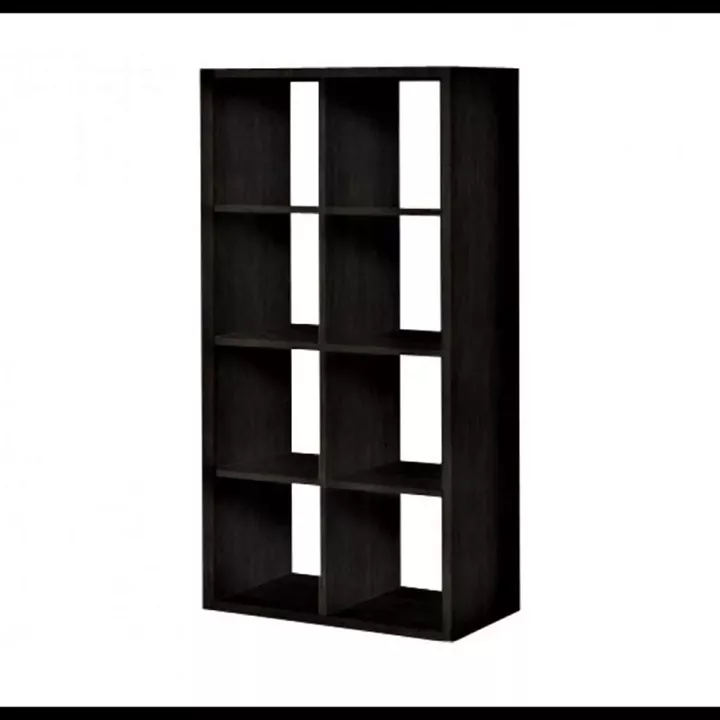 Κυβική βιβλιοθήκη 2x4 75cm βεγγε