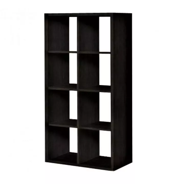 Κυβική βιβλιοθήκη 2x4 75cm βεγγε