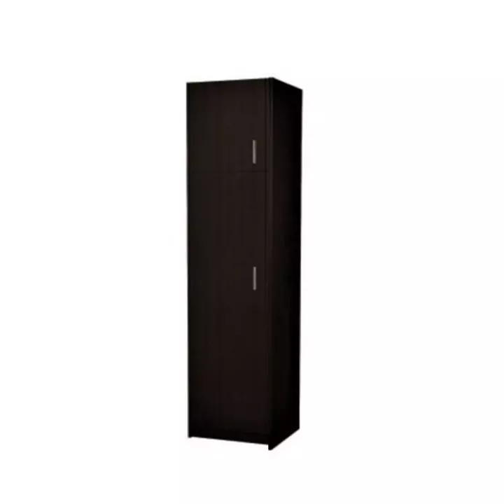 Μονόφυλλη ντουλάπα με πατάρι 48cm βέγγε