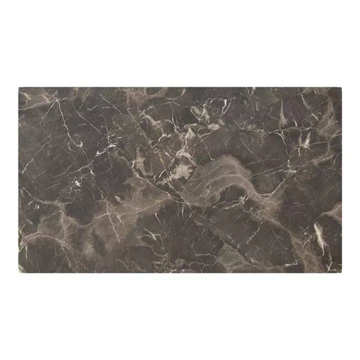 Verhia table top pakoworld HPL dark grey marble look 69x120cm 12mm thick