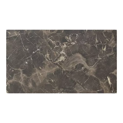 Verhia table top pakoworld HPL dark grey marble look 69x120cm 12mm thick