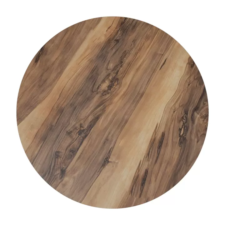 Table top Noble pakoworld HPL walnut 60x60cm thickness 12mm