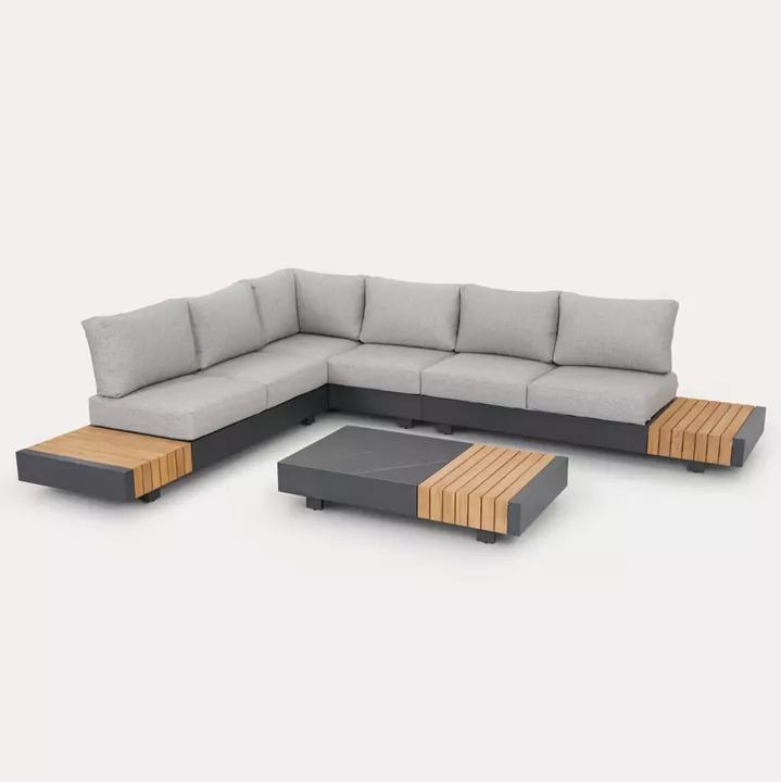 ΣΕΤ ΣΑΛΟΝΙ ΕΞ.ΧΩΡΟΥ 4ΤΜΧ ADHARA SM6189 ΑΛΟΥΜΙΝΙΟ-OLEFIN ΥΦΑΣΜΑ-SINTERED STONE