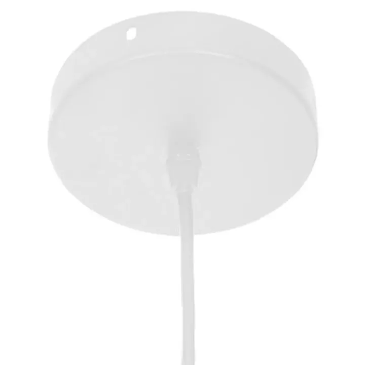Ceiling light Desy pakoworld Ε14 in white-natural color D15x99cm