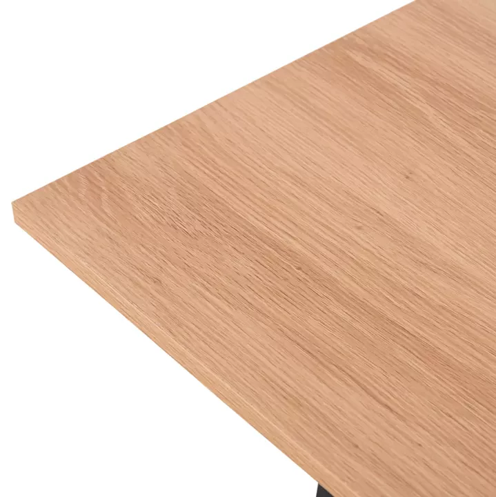 DESK REXIN HM18290 MELAMINE IN SONAMA-GREY 120x19-59x75-85.5Hcm..