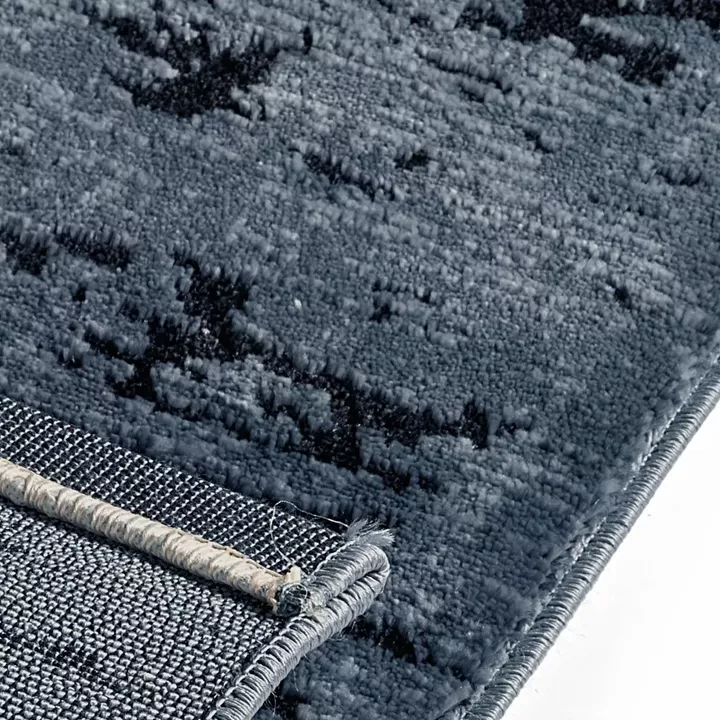 Χαλί Ανάγλυφο Tesso Living Stella A379A DARK BLUE