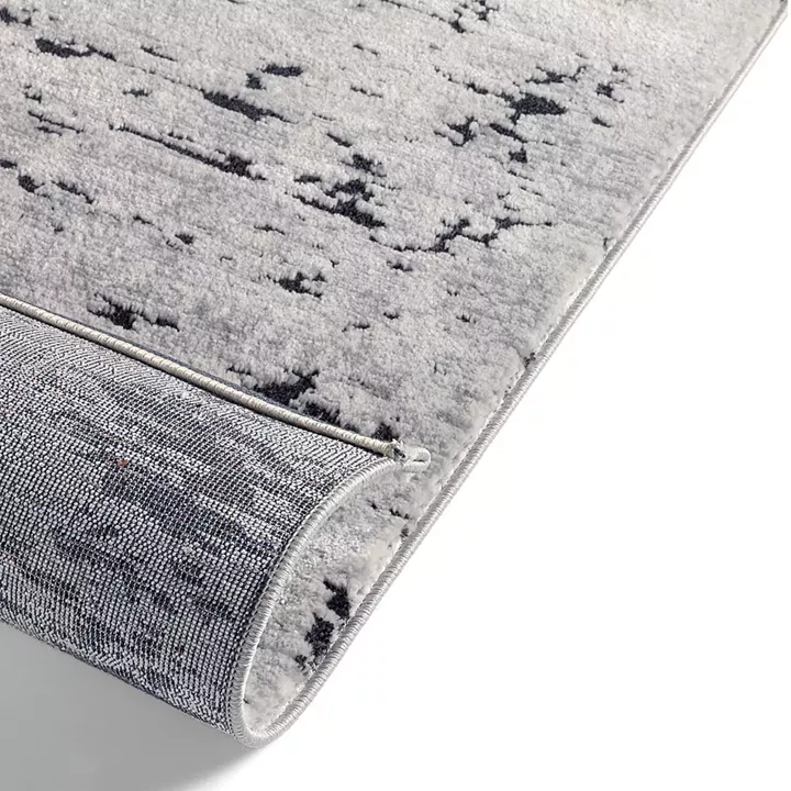 Χαλί Ανάγλυφο Tesso Living Stella A379A DARK GREY