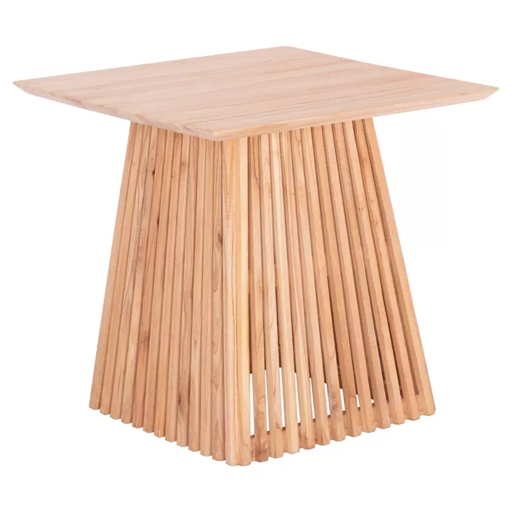 DINING TABLE SQUARE FRANTZ HM9458.01 SOLID MINDI WOOD 80,5x80,5x78,5Hcm