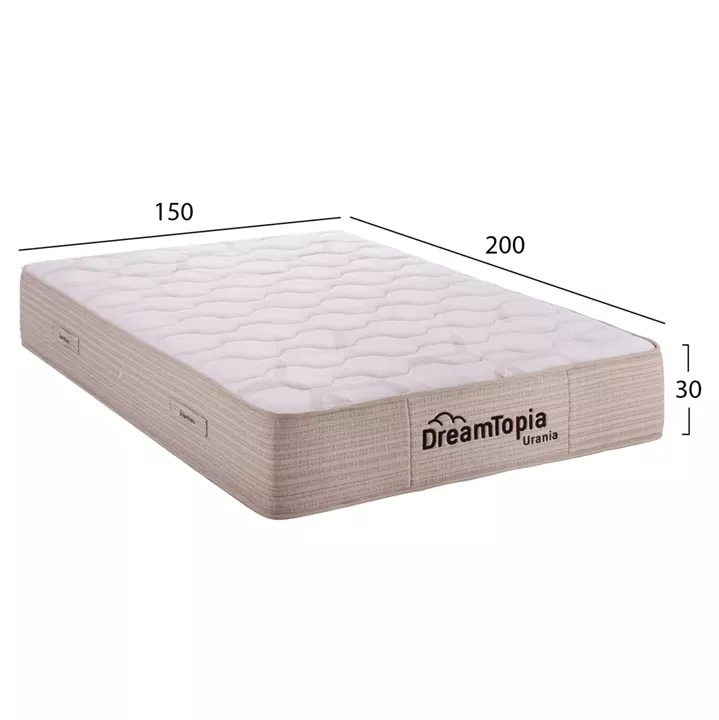 HM659.150 DREAMTOPIA mattress, series URANIA, 150X200x30H