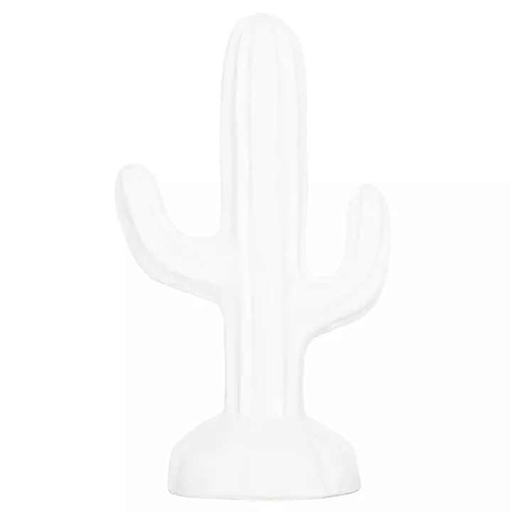 ΔΙΑΚΟΣΜΗΤΙΚΟΣ ΚΑΚΤΟΣ ΔΑΠΕΔΟΥ CACTUS HM4386.02S MDF ΣΕ ΛΕΥΚΟ 42x30x74Υεκ