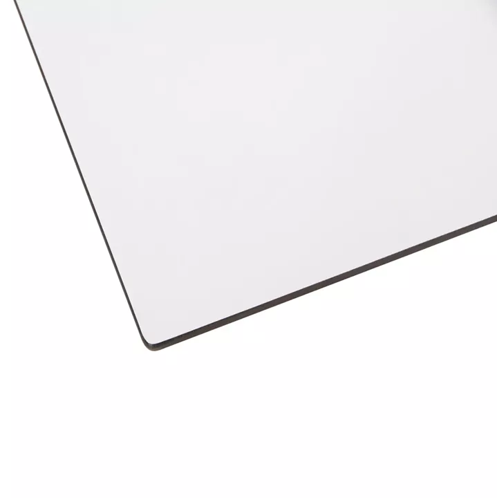 SQUARE HPL TABLETOP COMPACT WHITE 1050 50Χ50Χ1.5cm.