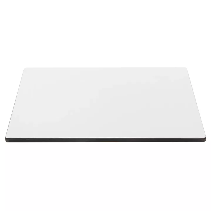 SQUARE HPL TABLETOP COMPACT WHITE 1050 50Χ50Χ1.5cm.