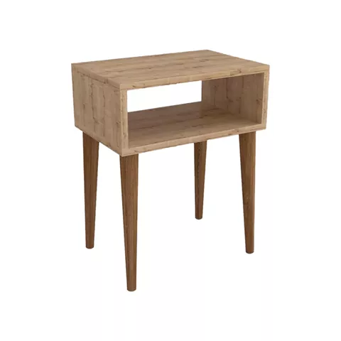 Nightstand Hank pakoworld in natural sheade 45x30x60cm