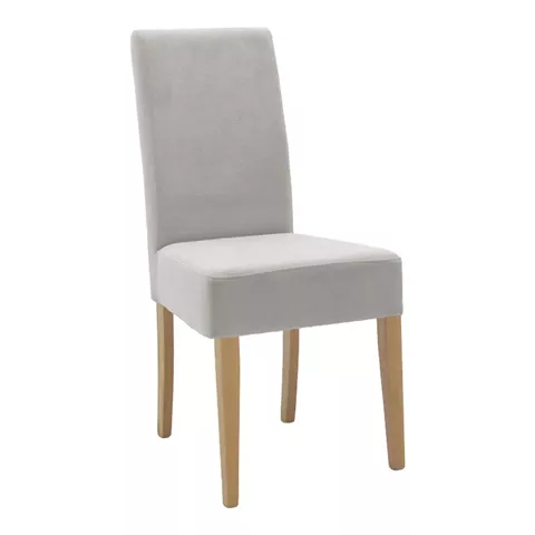Chair Ditta pakoworld with grey fabric - sonoma legs 44x56x96cm