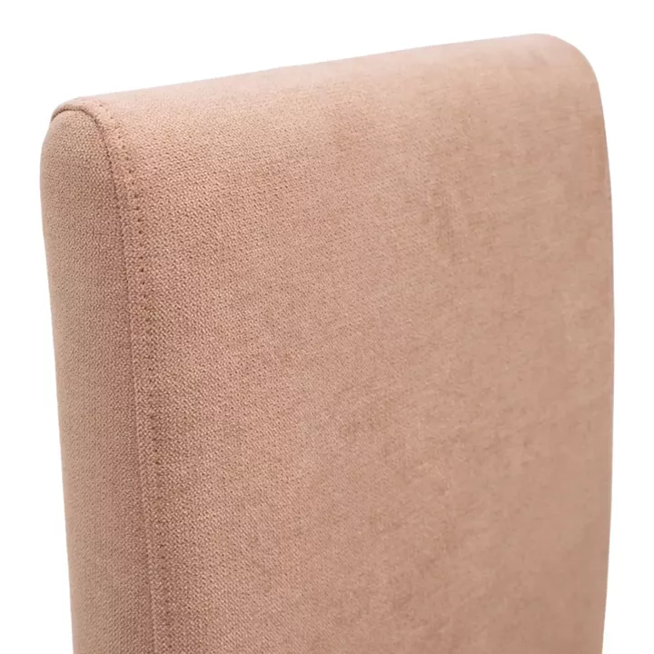 Ditta chair pakoworld rotten apple fabric-sonoma leg 44x56x96cm