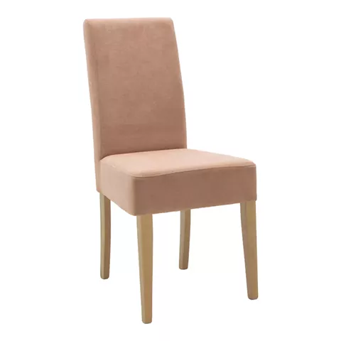 Ditta chair pakoworld rotten apple fabric-sonoma leg 44x56x96cm
