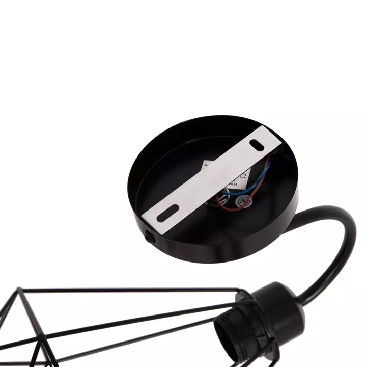 WALL SCONCE MILID HM4468 METAL IN BLACK 20x27x28Hcm.
